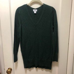V- Neck Tunic Sweater